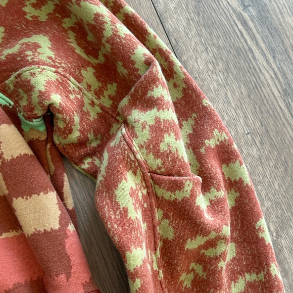 FP Movement by Free People Rust Multi-Color Checker Pullover Sweatshirt - Picture 4 of 8